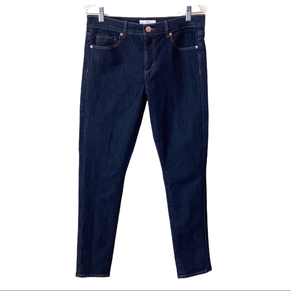 LOFT Modern Skinny Dark Wash Jeans Made & Loved Size 8/29